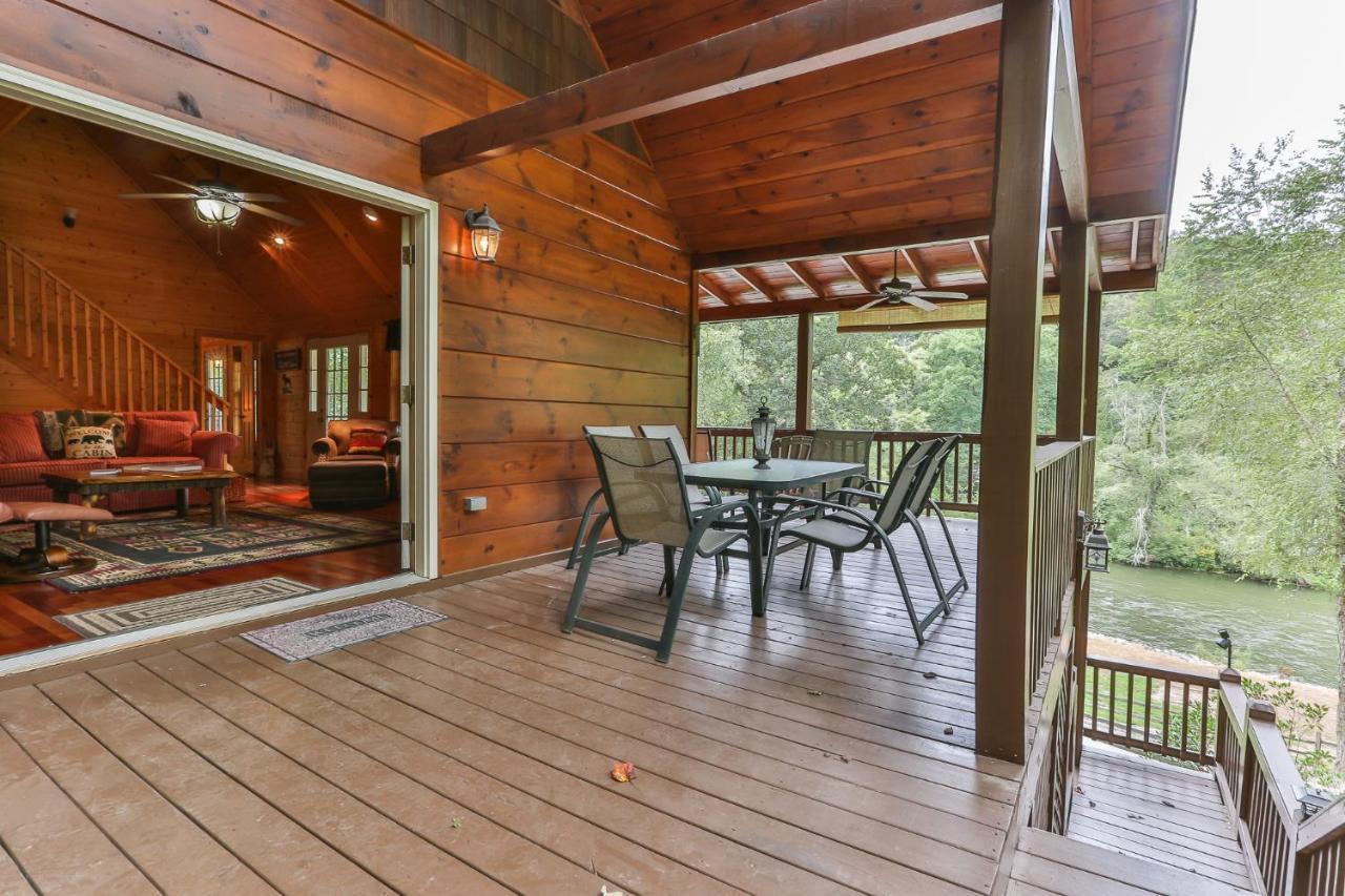 Heaven On The Toccoa Where You Will Enjoy The Sites And Sounds Of The Toccoa River Mineral Bluff Екстериор снимка