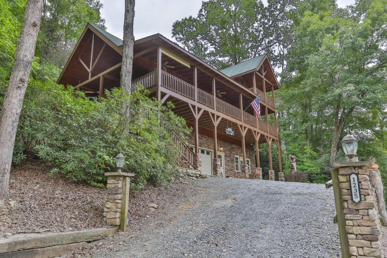 Heaven On The Toccoa Where You Will Enjoy The Sites And Sounds Of The Toccoa River Mineral Bluff Екстериор снимка